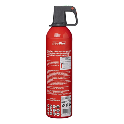 ProPlus  Brandblusser 750ml AB F schuim vorstbestending - VCTparts.nl