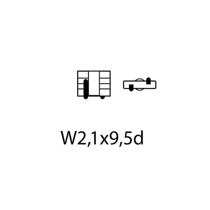 Einparts LED T15 Wit 6000K Achterlichten - W16W 30SMD 3020 (set) - VCTparts.nl