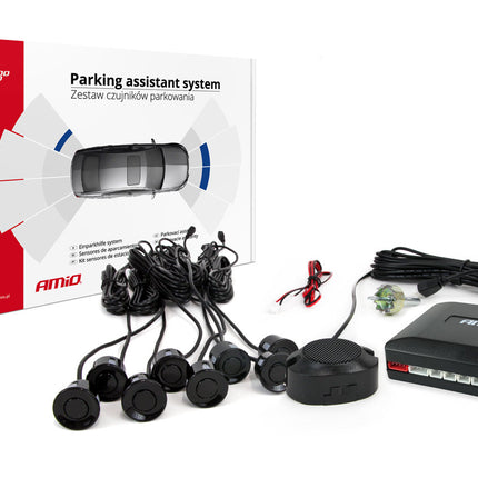 AMiO Parkeersensor 8 Zoemer zwart - VCTparts.nl