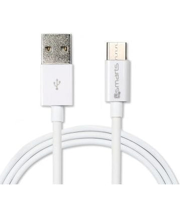 4Smarts USB naar USB-C Kabel 125 Meter Wit - VCTparts.nl