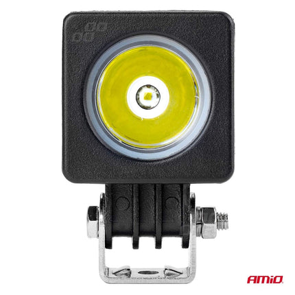 AMiO Krachtige Werklamp AWL18 1LED HP SPOT 9-36V Verstraler Spot Robuust Offroad - VCTparts.nl