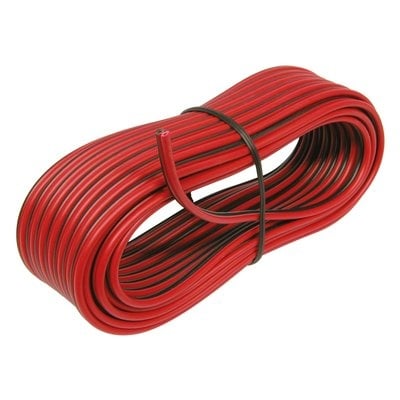 Benton Luidspreker Kabel Snoer Draad 2x 11mm² Zwart Rood. 10m Speakerkabel - VCTparts.nl