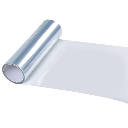 Achterlicht Folie - Transparant Zilver Wit (30 x 60cm) Smoke Tint Wrap Vinyl - VCTparts.nl