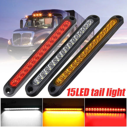 Gele Zijmarkering LED Bar Strip Geel Ledbar DRL Universele Lichtbalk - VCTparts.nl