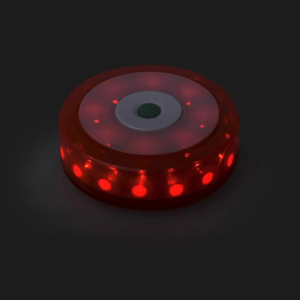 ProPlus Magnetische Waarschuwings-disk schijf 16+8 LED Oranje - VCTparts.nl