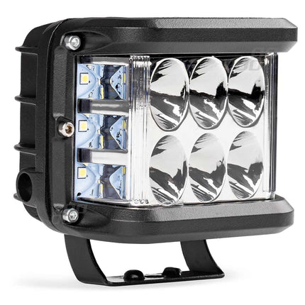 AMiO Krachtige Werklamp AWL08 12 LED (2 lampen) 9-36V Verstraler Spot Robuust Offroad - VCTparts.nl