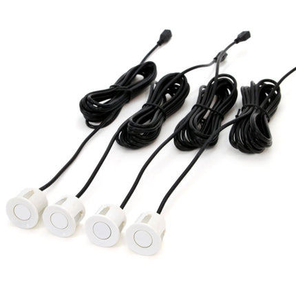 AMiO Parkeerassistentiesysteem LED-GRAF 4 sensor wit - VCTparts.nl