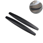 Bumper Strip Hoekstrip Carrosserie Bescherming Rubber Zelfklevend - Carbon (2 stuks) - VCTparts.nl