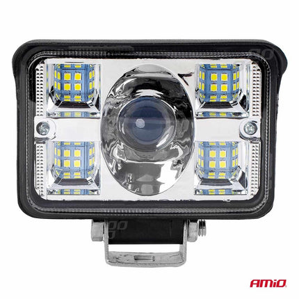 AMiO Krachtige Werklamp AWL32 17 LED COMBO 9-36V Verstraler Spot Robuust Offroad - VCTparts.nl