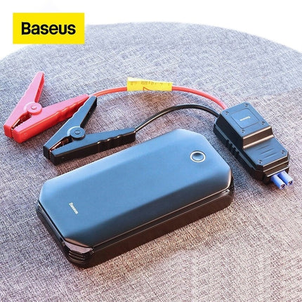 Baseus  Auto Jump Starter Powerbank, Noodstroom Accu 8.000 mAh + Startkabels [Autolader - Autostarter - Jumpstarter]