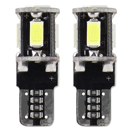 AMiO LED CANBUS 5SMD 5730 T10 (W5W) Wit - VCTparts.nl