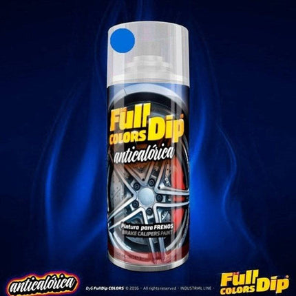 FullDip Spuitbus Remklauw Hittebestendige Spuitverf 400ml Spuitbus - Glans Blauw [Vloeibare Coating]