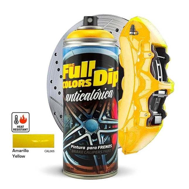 Spray Fulldip peut jouir à la griffe de la griffe - peinture en aérosol résistante à 400 ml de pulvérisation - briller jaune [revêtement liquide]