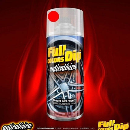 Spray Fulldip Can Croched Claw Heat - peinture en aérosol résistante à 400 ml CAN - briller rouge [revêtement liquide]