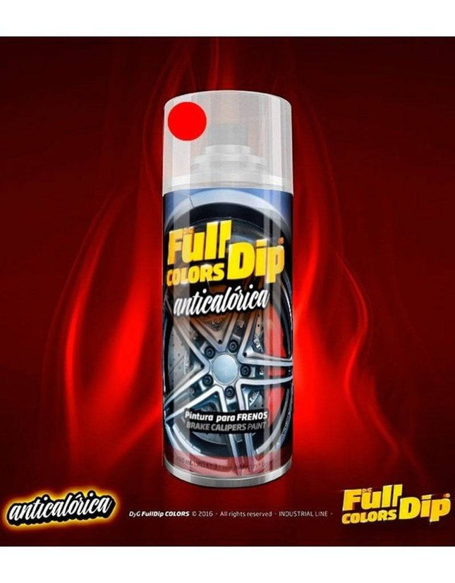 Spray Fulldip Can Croched Claw Heat - peinture en aérosol résistante à 400 ml CAN - briller rouge [revêtement liquide]