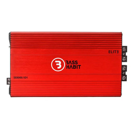 Gas Audio Power Bass Habit Elite G2 Mono 2 Ohm Amplifier voor Auto Geluidssystemen en Hoogwaardige Geluidskwaliteit - VCTparts.nl