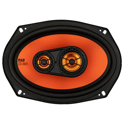 Gas Audio Power Gas Mad Level 1 Coaxial Speaker 6x9" voor Auto Geluidssystemen en Hoogwaardige Geluidskwaliteit - VCTparts.nl