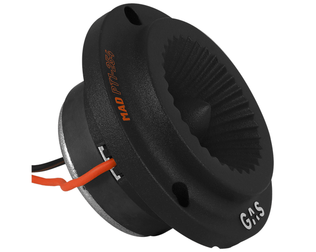 Gas Audio Power Gas Mad Level 1 Horn Tweeter 1" voor Auto Geluidssystemen en Hoogwaardige Geluidskwaliteit - VCTparts.nl