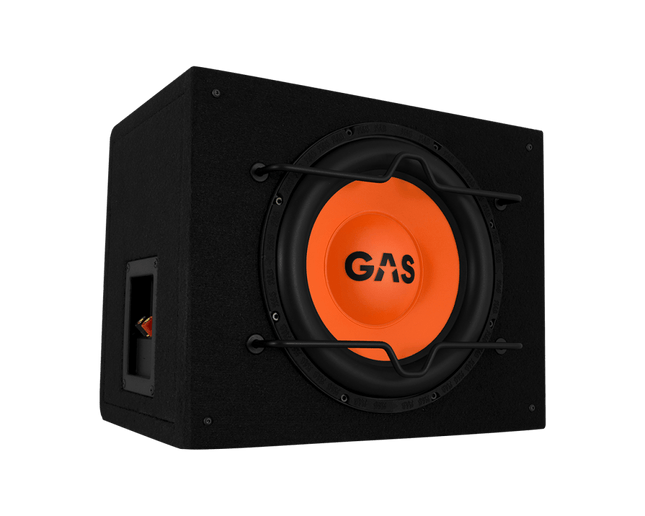 Gas Audio Power Gas Mad Level 1 Loaded Enclosure 10" voor Auto Geluidssystemen en Hoogwaardige Geluidskwaliteit - VCTparts.nl