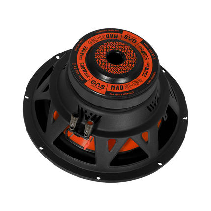 Gas Audio Power Gas Mad Level 1 Subwoofer 10" 4 Ohm voor Auto Geluidssystemen en Hoogwaardige Geluidskwaliteit - VCTparts.nl