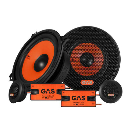 Gas Audio Power Gas Mad Level 2 Component Kit 5.25" voor Auto Geluidssystemen en Hoogwaardige Geluidskwaliteit - VCTparts.nl