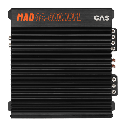 Gas Audio Power Gas Mad Level 2 Mono Amplifier voor Auto Geluidssystemen en Hoogwaardige Geluidskwaliteit - VCTparts.nl