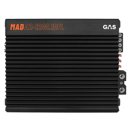 Gas Audio Power Gas Mad Level 2 Mono Amplifier voor Auto Geluidssystemen en Hoogwaardige Geluidskwaliteit - VCTparts.nl