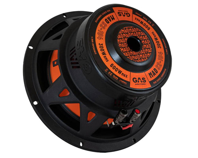 Gas Audio Power Gas Mad Level 2 Subwoofer 10" 4 Ohm voor Auto Geluidssystemen en Hoogwaardige Geluidskwaliteit - VCTparts.nl