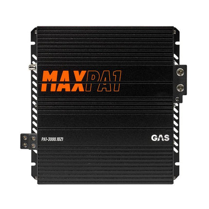 Gas Audio Power Gas Max Level Pa1 Mono Amplifier 1ohm voor Auto Geluidssystemen en Hoogwaardige Geluidskwaliteit - VCTparts.nl