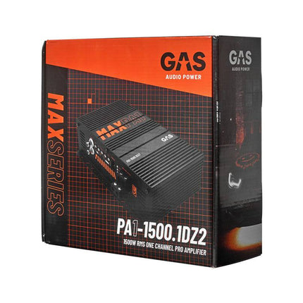 Gas Audio Power Gas Max Level Pa1 Mono Amplifier 2ohm voor Auto Geluidssystemen en Hoogwaardige Geluidskwaliteit - VCTparts.nl