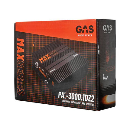 Gas Audio Power Gas Max Level Pa1 Mono Amplifier 2ohm voor Auto Geluidssystemen en Hoogwaardige Geluidskwaliteit - VCTparts.nl