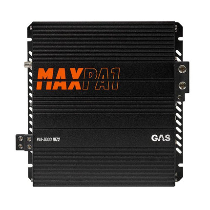 Gas Audio Power Gas Max Level Pa1 Mono Amplifier 2ohm voor Auto Geluidssystemen en Hoogwaardige Geluidskwaliteit - VCTparts.nl