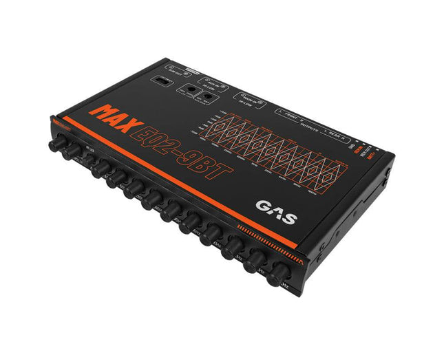 Gas Audio Power Gas Max Versterker ½din 9-band Eq With Bluetooth 6v Pre-outs voor Auto Geluidssystemen en Hoogwaardige Geluidskwaliteit - VCTparts.nl