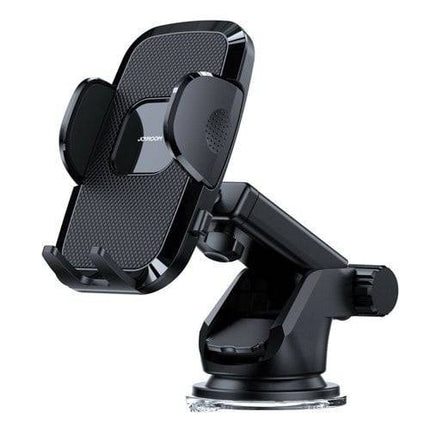 Joyroom Auto Telefoonhouder met Telescopisch Uitschuifbare Arm voor Dashboard en Voorruit Zwart - VCTparts.nl