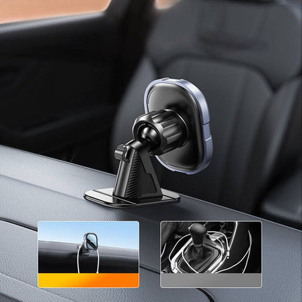 Joyroom Dashboard Auto Magnetische Telefoonhouder 360º met Metalen Plaatje Zwart