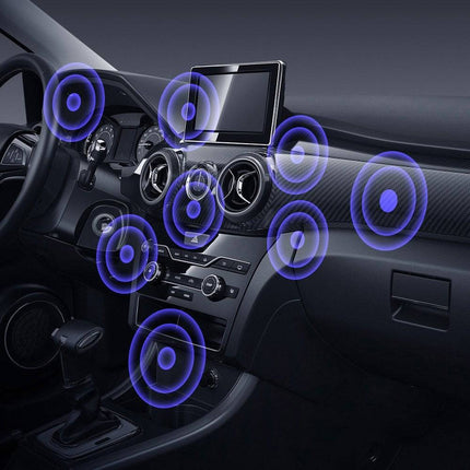 Joyroom  Magnetische Dashboard Auto Telefoonhouder met Metalen Plaatje Zwart - VCTparts.nl