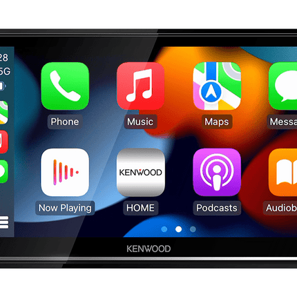 Kenwood DMX-7722DABS 6.8” AV-Receiver met Bluetooth DAB Radio Wireless Apple CarPlay/Android Auto Zwart - VCTparts.nl