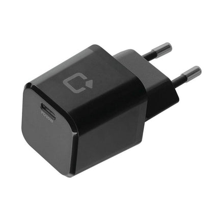 Optiline Thuislader USB-C 30W 110/230V – Ultra Compacte Design Snellader – Zwart - VCTparts.nl