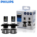 Philips H4 Ultinon a dirigé 6500k phares dimlicht 12-24v blanc (set)