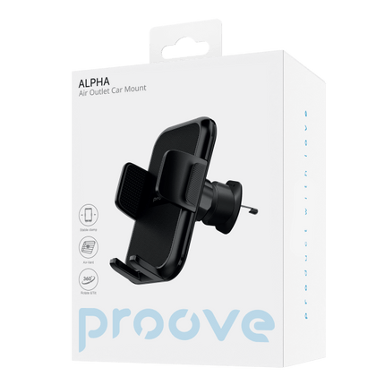 Proove Autohouder Alpha Air Outlet - Stevige en Veelzijdige Smartphonehouder - VCTparts.nl