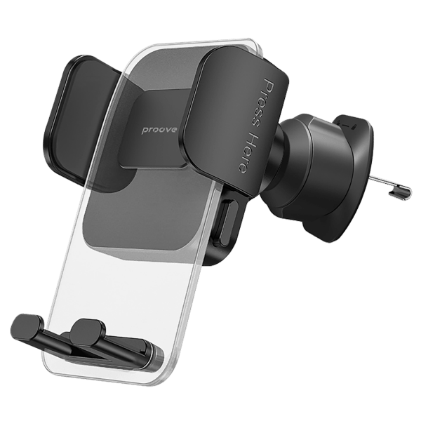 Proove Crystal Clamp Plus Ventilatierooster Smartphonehouder – Verstelbare en Stijlvolle Autohouder - VCTparts.nl