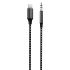 Proove Kabel SoundMesh Lightning naar 3.5mm AUX (1m) Grijs - VCTparts.nl