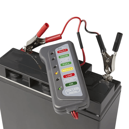 ProPlus Accutester 12V Spanning Controleren Batterij en Dynamo Status Testen Multimeter - VCTparts.nl