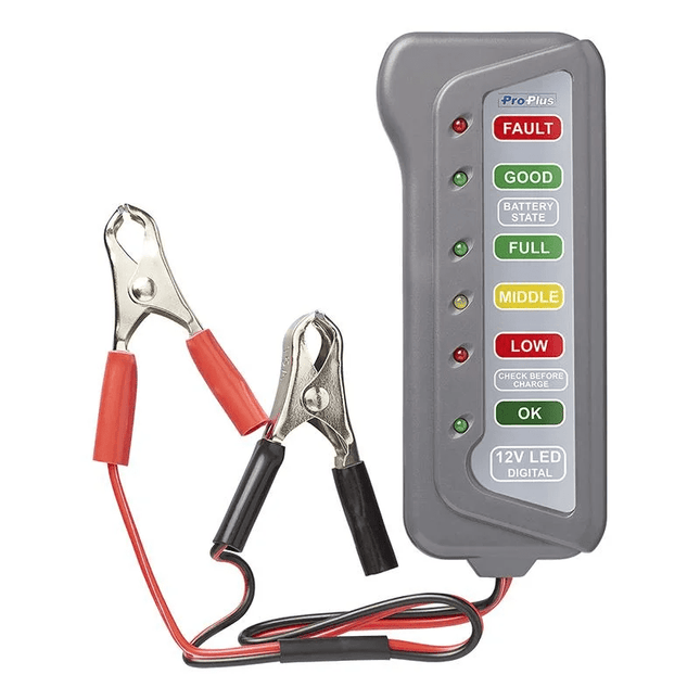 ProPlus Accutester 12V Spanning Controleren Batterij en Dynamo Status Testen Multimeter - VCTparts.nl