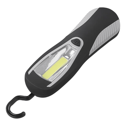 ProPlus Compacte Looplamp Inspectielamp 300lm op AA Batterijen met Magneet en Haak 3W COB LED - VCTparts.nl