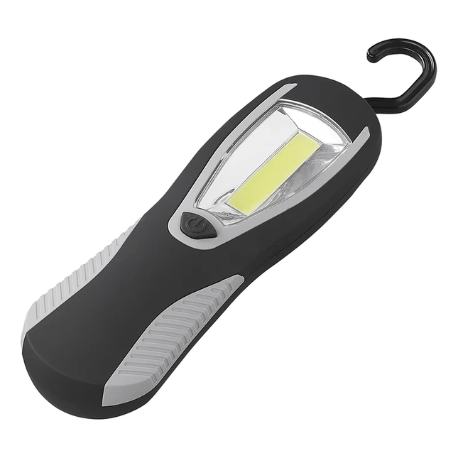 ProPlus Compacte Looplamp Inspectielamp 300lm op AA Batterijen met Magneet en Haak 3W COB LED - VCTparts.nl