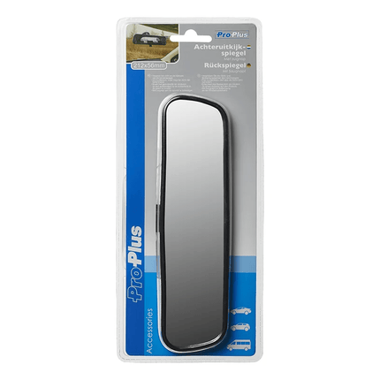 Proplus Universal Arrière-Miroir Miroir intérieur 212x56mm avec tassement d'aspiration