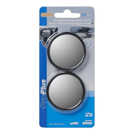 ProPlus Universele Dodehoek Spiegel Rond 52mm voor Zijspiegel (set)