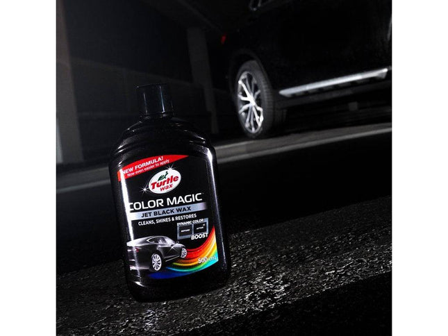 Turtle Wax 52708 Color Magic Jet Black Wax 500ml Zwart - VCTparts.nl