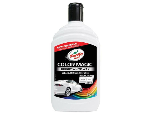 Turtle Wax 52712 Color Magic Bright White Wax 500ml Fel Wit - VCTparts.nl